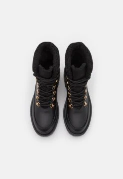 Anna Field WINTER BOOT - Botki Sznurowane - Black -Anna Field 0c3d925f60e645249a021861fb476675