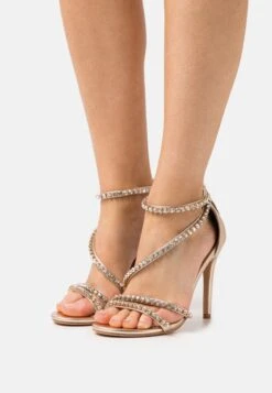 Anna Field Sandały Na Obcasie - Gold