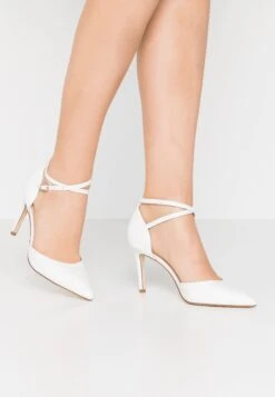 Anna Field LEATHER PUMPS - Szpilki - White