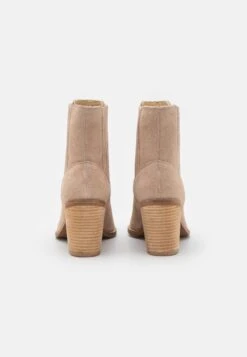 Anna Field LEATHER - Botki Kowbojki I Motocyklowe - Beige -Anna Field 46e3dff4cbc14fbba3275cbf6a412ecb