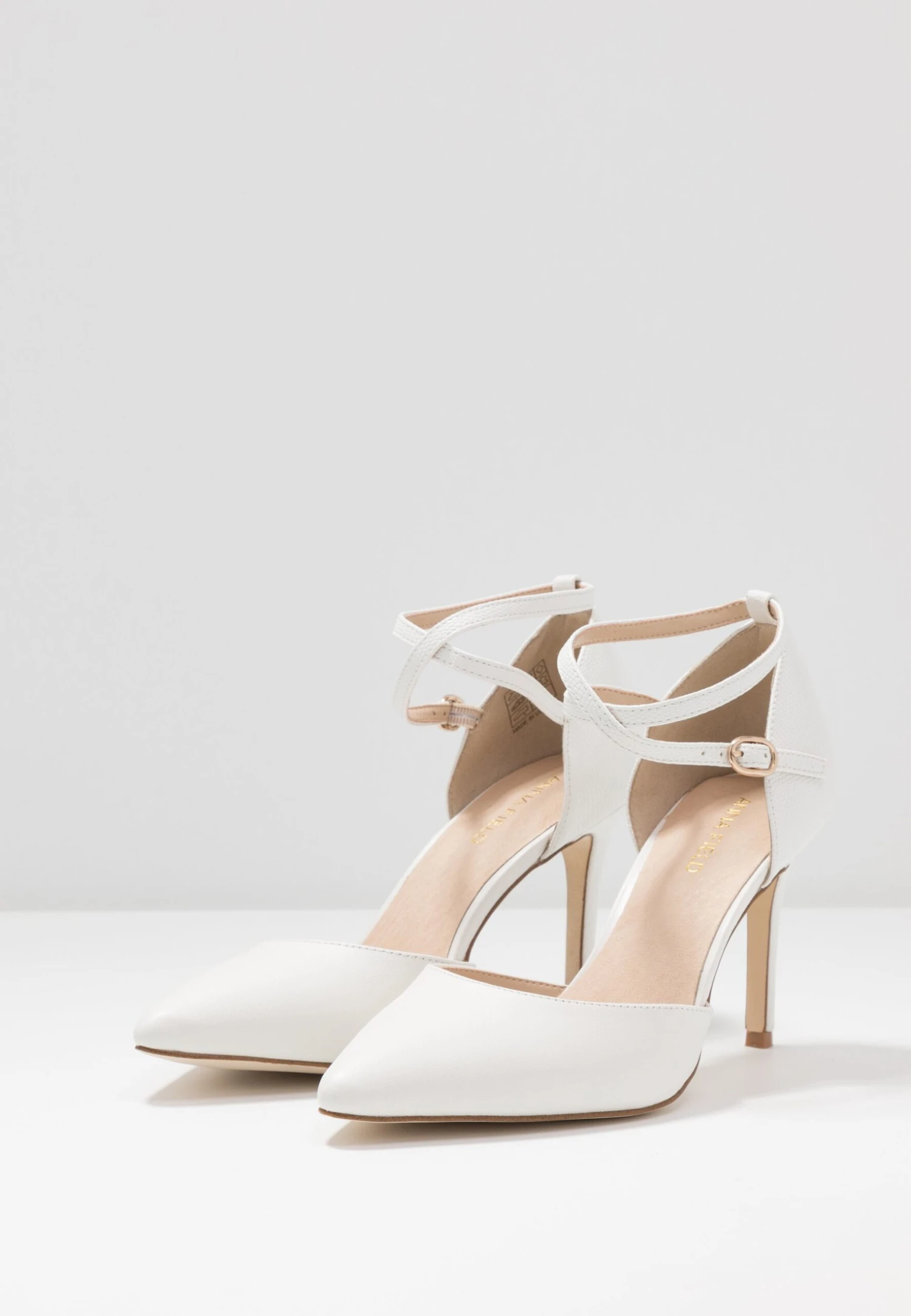 Anna Field LEATHER PUMPS - Szpilki - White 6 Anna Field LEATHER PUMPS - Szpilki - White - obrazek 4