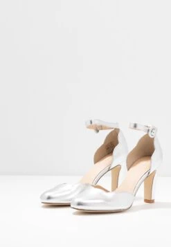 Anna Field LEATHER PUMPS - Szpilki - Silver -Anna Field 6271351ad46041d895a8465b0b23edf2