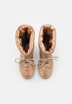 Botki Na Platformie - Rose Gold Coloured -Anna Field 70d6ce52d3e84200878618b7addd45a0