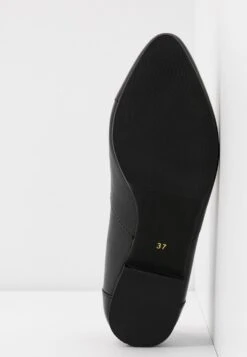 Anna Field LEATHER BALLERINAS - Baleriny - Black -Anna Field 83bc585fb9eb496999ed27c705b8e468