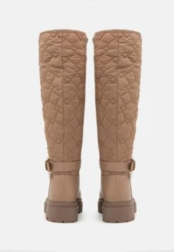 Anna Field Kozaki Na Platformie - Beige -Anna Field 8624890733ef4eb3a63e1670b6432283