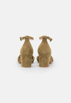 Anna Field LEATHER - Sandały - Khaki -Anna Field 9860eb849e0943babdc8141f96216124