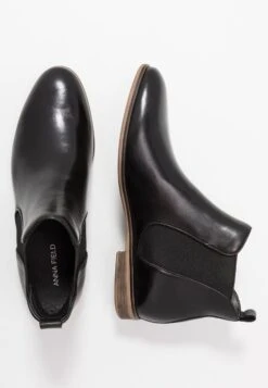 Anna Field LEATHER - Ankle Boot - Black -Anna Field a305a246226c4dae94ffbeea8dc50f85