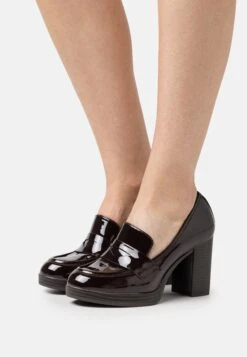 Anna Field Czółenka Na Platformie - Brown