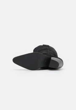 Anna Field LEATHER - Kowbojki I Obuwie Motocyklowe - Black -Anna Field c91a1ededaad4930aa82c3eb96479cf9