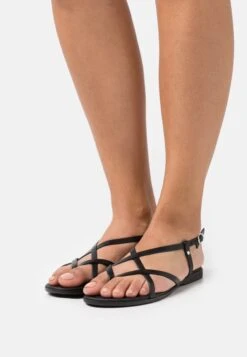 Anna Field LEATHER - Japonki - Black