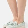 Anna Field LEATHER - Półbuty Wsuwane - Mint -Anna Field f21895ee98ee4a40976b60b4311cbf5b