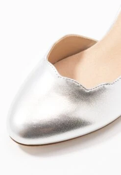 Anna Field LEATHER PUMPS - Szpilki - Silver -Anna Field f3d61f54d112462ba60d73656df503c1