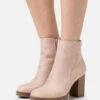 Anna Field Ankle Boot - Light Pink -Anna Field fd343abd4e414f9aa635e62a236d3961