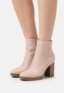 Anna Field 48 Anna Field Ankle Boot - Light Pink